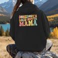 Groovy Somebody's Loud Mouth Mama Baseball Mom Mother's Day Women Hoodie Back Print