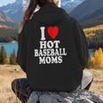 I Heart Love Hot Baseball Moms MILF Cougar Older Woman Women Hoodie Back Print