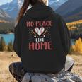No Place Like Home Baseball Mom Kids Family Fun Women Hoodie Back Print No Place Like Home Baseball Mom Kids Family Fun Women Hoodie Back Print