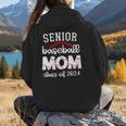 Senior Baseball Mom Class Of 2024 Baseball Senior Night Women Hoodie Back Print Senior Baseball Mom Class Of 2024 Baseball Senior Night Women Hoodie Back Print