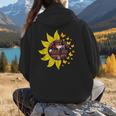 I Have Three Titles Baseball Mom Nurse And Caring Wife Mama Women Hoodie Back Print