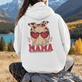 Heart Glasses Baseball Mama Baseball Mom Mother's Day Women Hoodie Back Print Heart Glasses Baseball Mama Baseball Mom Mother's Day Women Hoodie Back Print
