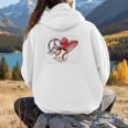 Peace Love Baseball Mom Mommy Premium Women Hoodie Back Print Peace Love Baseball Mom Mommy Premium Women Hoodie Back Print