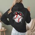 Loud & Proud Baseball Mom Baseballs Mother Sport Women Girls Women Hoodie Back Print