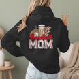 Retro Coffee Baseball Mama Mother's Day Baseball Mom Women Hoodie Back Print Retro Coffee Baseball Mama Mother's Day Baseball Mom Women Hoodie Back Print