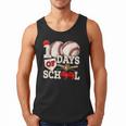100 Days Of School Baseball 100th Day Of School Kids Teacher Men Tank Top