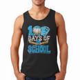 100 Days Of School Baseball Ice Cream Drip Student Kids Boys Men Tank Top