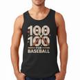 100 Days Of School Baseball Love Valentine’s Day Men Women Men Tank Top