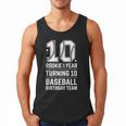 10th Birthday Rookie Of The Year Baseball Double Digit Humor Men Tank Top 10th Birthday Rookie Of The Year Baseball Double Digit Humor Men Tank Top