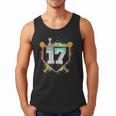 17th Birthday Baseball Drip Number 17 Year Old Birthday Boy Men Tank Top