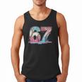 67 Baseball Ice Cream Drip Meme Six Seven Gen Alpha Men Tank Top
