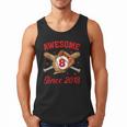 8 Year Old Boys Awesome Since 2018 Baseball Birthday Men Tank Top 8 Year Old Boys Awesome Since 2018 Baseball Birthday Men Tank Top