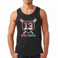 Baseball 13 Year Ice Cream Drip 13th Bday Official Teenager Men Tank Top Baseball 13 Year Ice Cream Drip 13th Bday Official Teenager Men Tank Top