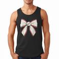 Baseball Coquette Bow Cute Baseball Game Men Tank Top