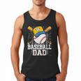 Baseball Dad Happy Fathers Day For Men Boys Kids Men Tank Top