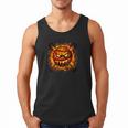 Baseball Drip Angry Lava Slime Ball Graphic Men Tank Top