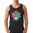 Baseball Drip Jersey Number 67 For Players & 67th Birthday Men Tank Top