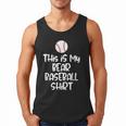 Bear Baseball Shirt For Players Fans And Moms Men Tank Top