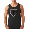 Camo Home Plate Camouflage Baseball Batter Youth Boys Men Tank Top