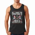 Christmas Baseball Bats Catcher Mitts Holiday Tee Men Tank Top Christmas Baseball Bats Catcher Mitts Holiday Tee Men Tank Top