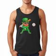 Leprechaun Playing Baseball St Patricks Day Sport Boys Men Tank Top