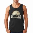 Number One Baseball Dad Fathers Day Baseball Player Dad Papa Men Tank Top
