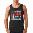 Patriotic Baseball Dad Father's Day American Flag Men Tank Top Patriotic Baseball Dad Father's Day American Flag Men Tank Top