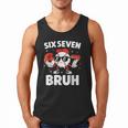 Six Seven Bruh Valentines Baseball Kids 67 Valentine Boys Men Tank Top