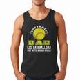 Softball Dad Like A Baseball Dad Softball Father's Day Men Tank Top Softball Dad Like A Baseball Dad Softball Father's Day Men Tank Top