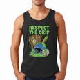 Spooky Zombie Respect The Drip Baseball Halloween Men Tank Top Spooky Zombie Respect The Drip Baseball Halloween Men Tank Top