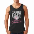 Strike Out Breast Cancer Baseball Warrior Men Tank Top Strike Out Breast Cancer Baseball Warrior Men Tank Top