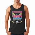I Survived 100 Days Of School Baseball Cream Drip Boys Men Tank Top I Survived 100 Days Of School Baseball Cream Drip Boys Men Tank Top
