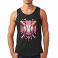 Women's Valentines Day Baseball Boys Ice Cream Drip Heart Youth Kids Men Tank Top