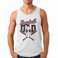 Baseball Dad Father's Day Celebration For Sports Lovers Fans Men Tank Top