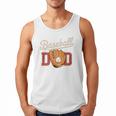 Baseball Dad Fireball Sports Father Fathers Day Daddy Premium Men Tank Top