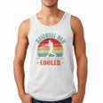 Baseball Dad Like A Regular Dad But Cooler Father's Day Premium Men Tank Top
