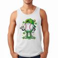 Boys St Patrick’s Day Baseball Drip Ice Cream Apparel Youth Men Tank Top