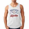Brother Of Rookie 1st Birthday Baseball Boy Family Matching Men Tank Top