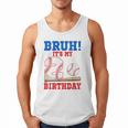 Bruh It's My 2nd Birthday Boy Baseball Themed Party Men Tank Top