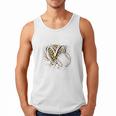 Father Of The Birthday Girl Baseball Dad Leopard Heart Premium Tri-Blend Men Tank Top