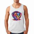 Gen Alpha Slang Ice Cream Drip Six Seven 67 Baseball Catcher Men Tank Top