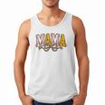 Leopard Baseball Softball Mama Bow Softball Baseball Mom Men Tank Top