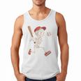 Skeleton Batting Baseball Halloween Boys Men Kids Men Tank Top