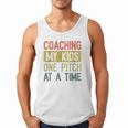 Vintage Baseball Dad Coaching My Kids One Pitch At A Time Men Tank Top Vintage Baseball Dad Coaching My Kids One Pitch At A Time Men Tank Top