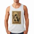 Vintage Japanese Ukiyo-e Baseball Cat Batting Men Tank Top Vintage Japanese Ukiyo-e Baseball Cat Batting Men Tank Top