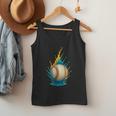 Baseball Splash Team Player For Kids Men Women Men Tank Top