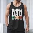 Baseball Dad Proud Little Slugger Father Humor Men Tank Top