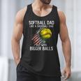 Softball Dad Like a Baseball Dad With Bigger Balls Men Tank Top Softball Dad Like a Baseball Dad With Bigger Balls Men Tank Top