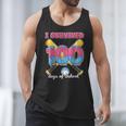 I Survived 100 Days Of School Baseball Cream Drip Boys Men Tank Top I Survived 100 Days Of School Baseball Cream Drip Boys Men Tank Top