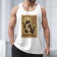 Vintage Japanese Ukiyo-e Baseball Cat Batting Men Tank Top Vintage Japanese Ukiyo-e Baseball Cat Batting Men Tank Top